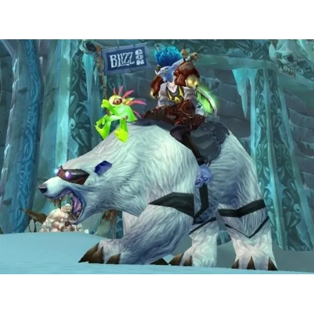 Большой медведь Blizzard Polar bear mount Blizzcon 2008