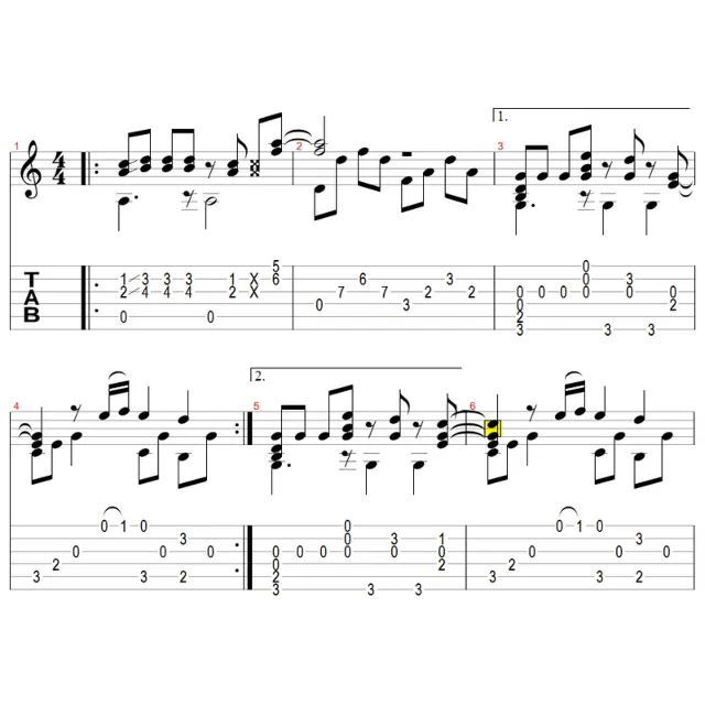 У твоего окна (И. Тальков) - переложение для гитары