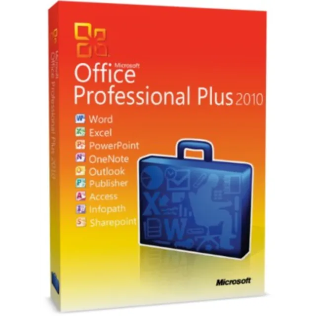 Ключ активации Microsoft Office 2010 ProPlus 1ПК