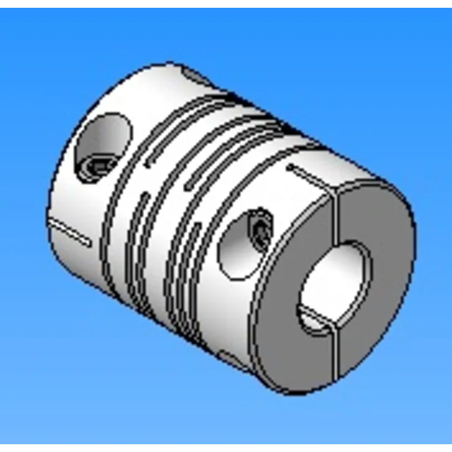Муфта спиральная (3D модель)