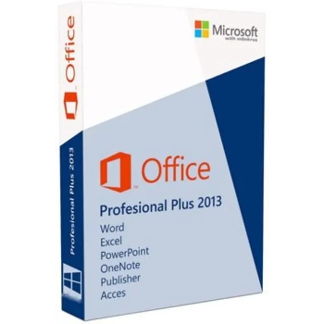 Ключ активации Microsoft Office 2013 ProPlus 1ПК