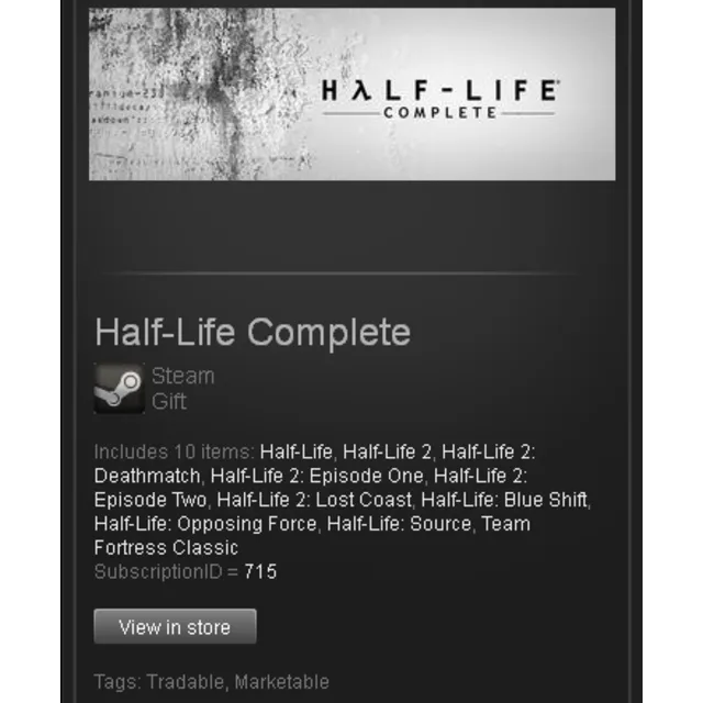 Half-Life: Complete - STEAM Gift - Region Free