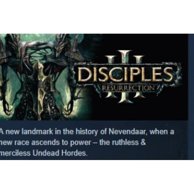 Disciples III Resurrection STEAM KEY СТИМ ЛИЦЕНЗИЯ
