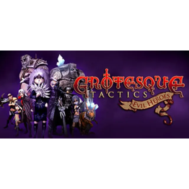 Grotesque Tactics: Evil Heroes STEAM KEY REGION GLOBAL+РОССИЯ