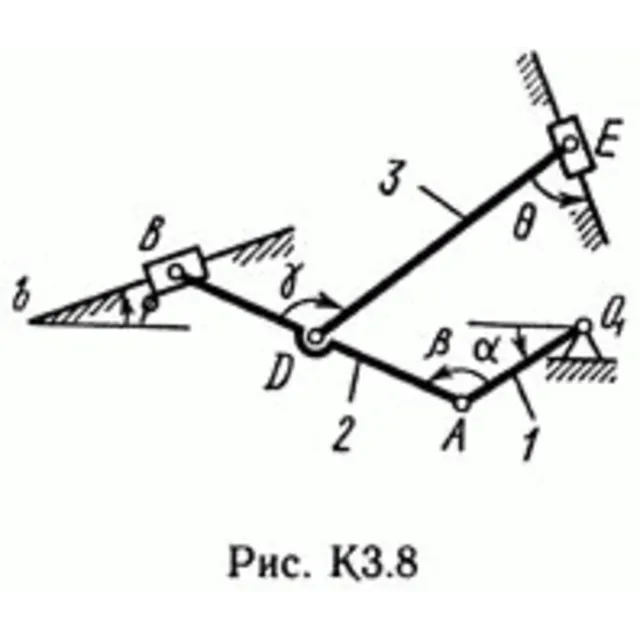 Решение контрольной К3 рис 8 усл 1 (вариант 81) Тарг 89