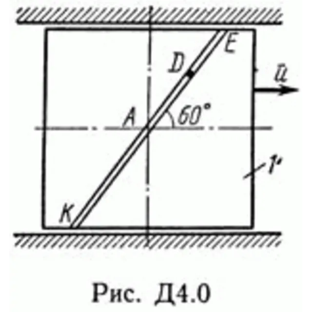 Контрольная работа Д4 В04 (рис 0 усл 4) термех Тарг 89г