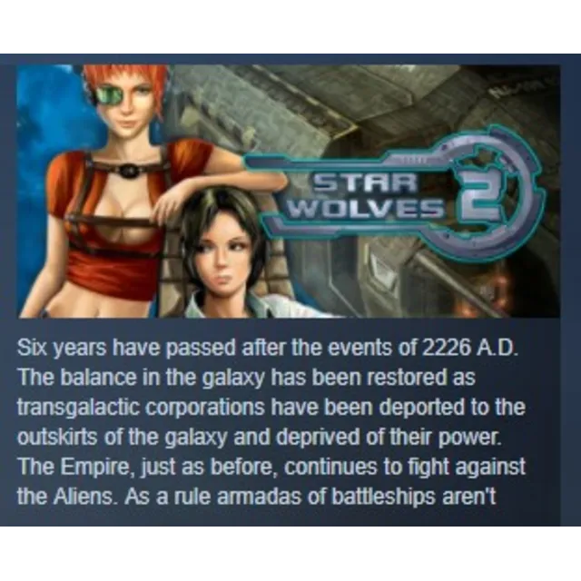 Star Wolves 2 STEAM KEY REGION FREE GLOBAL+РОССИЯ