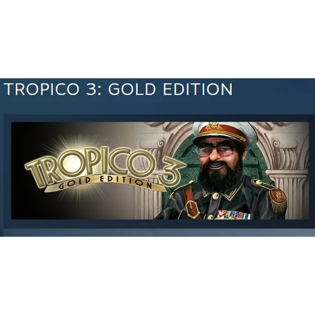 Tropico 3: Gold Edition STEAM KEY РФ+СНГ СТИМ ЛИЦЕНЗИЯ