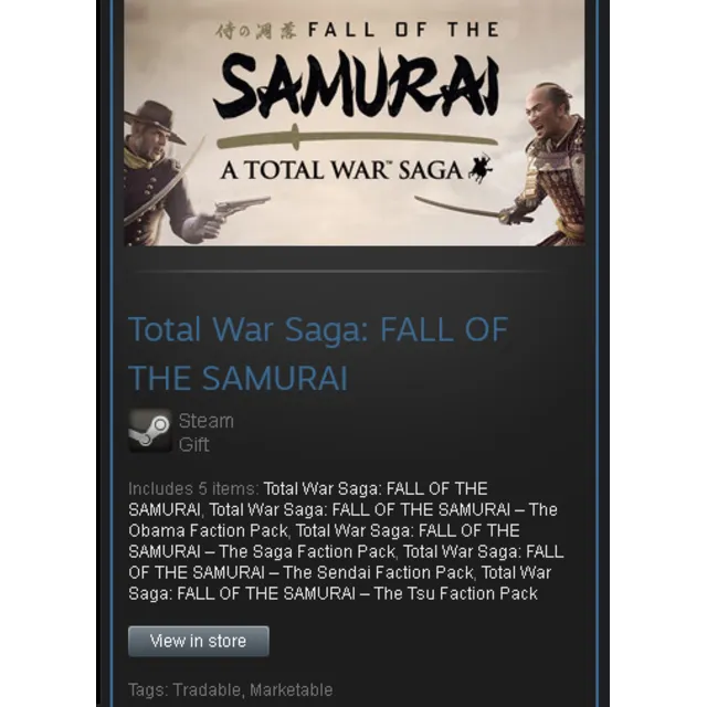 Total War Saga: FOTS - Steam Gift - Region Free / ROW