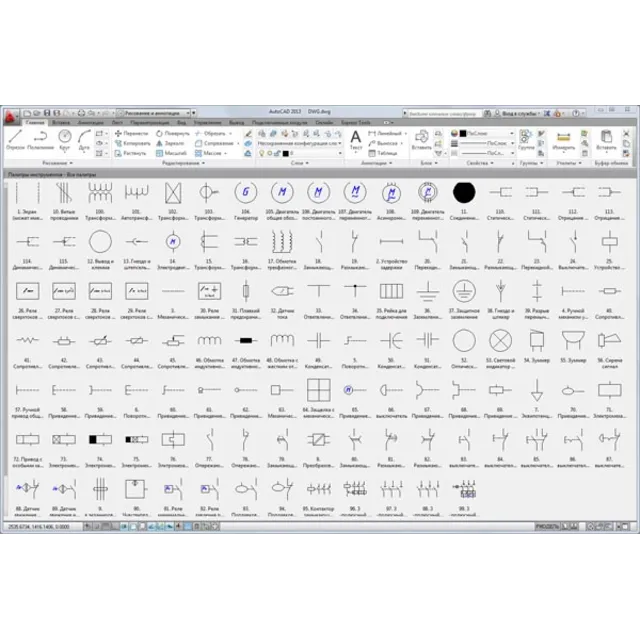 УГО Электроснабжение по IEC, IEEE