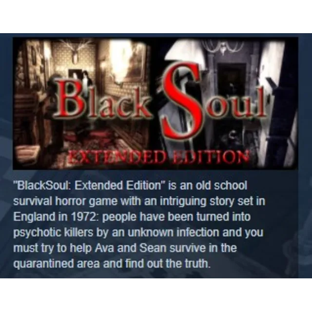 BlackSoul Extended Edition STEAM KEY REGION GLOBAL+РОССИЯ ЛИЦЕНЗИЯ