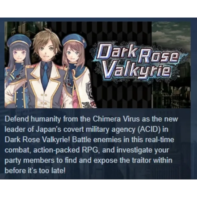 Dark Rose Valkyrie💎STEAM KEY РФ+СНГ СТИМ КЛЮЧ ЛИЦЕНЗИЯ