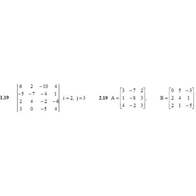 ИДЗ 1.1 – Вариант 19. Решения Рябушко А.П.