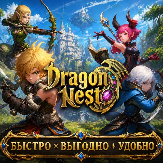 Dragon Nest (Free) Newdn.ru Золото БЫСТРАЯ ДОСТАВКА
