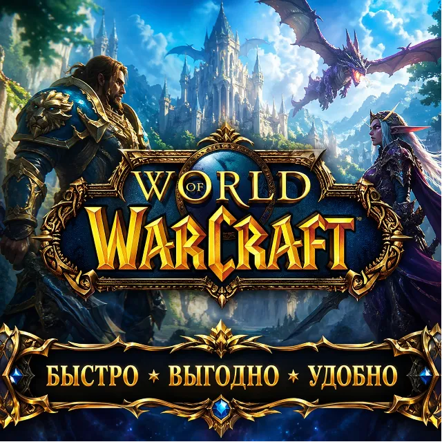WOW RU сервера Золото БЫСТРАЯ ДОСТАВКА