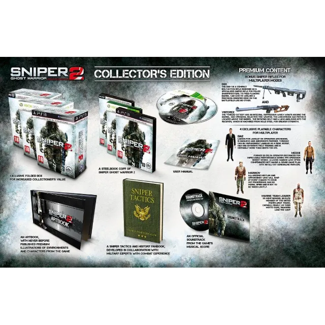 Sniper Ghost Warrior 2 Korean Collectors(Steam Аккаунт)