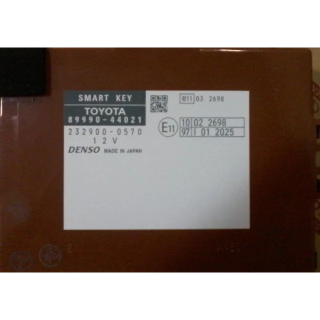 89990-44021 Toyota Isis 2011 IMMO 93c86