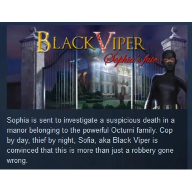 Black Viper: Sophia's Fate STEAM KEY REGION FREE GLOBAL
