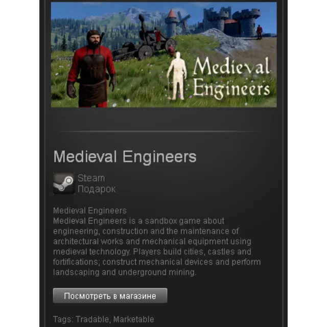 Medieval Engineers - STEAM Gift - Region RU+CIS+UA