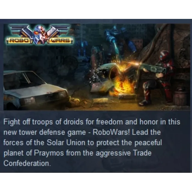 Robowars STEAM KEY REGION FREE GLOBAL