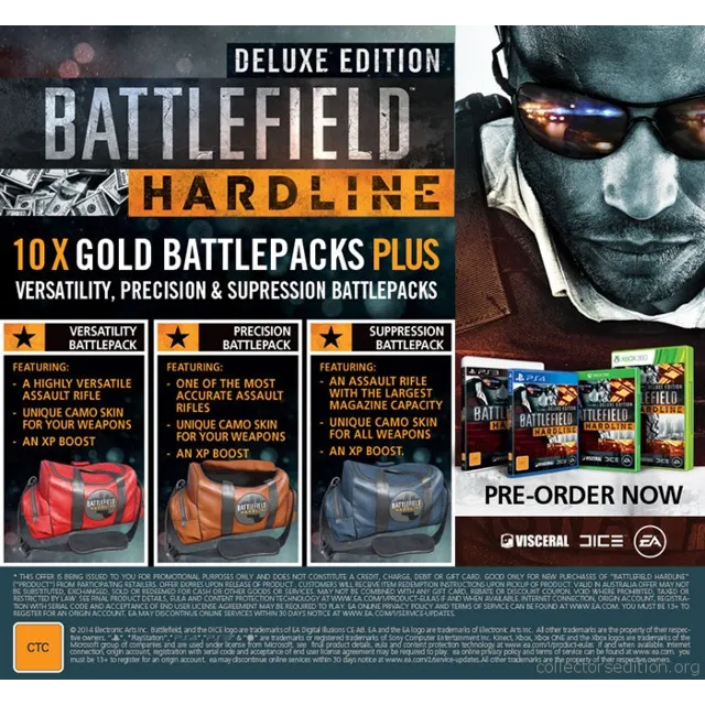 Battlefield Hardline Versatility Battlepack (ONLY)