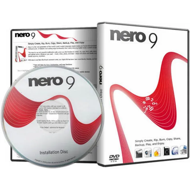 Nero Lite 9 программа для записи CD и DVD дисков