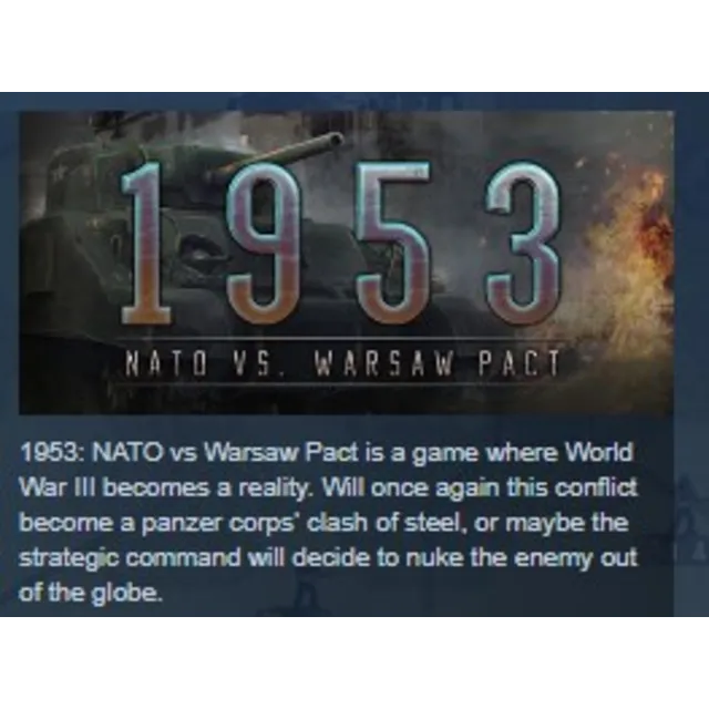 1953: NATO vs Warsaw Pact STEAM KEY REGION GLOBAL+РОССИЯ