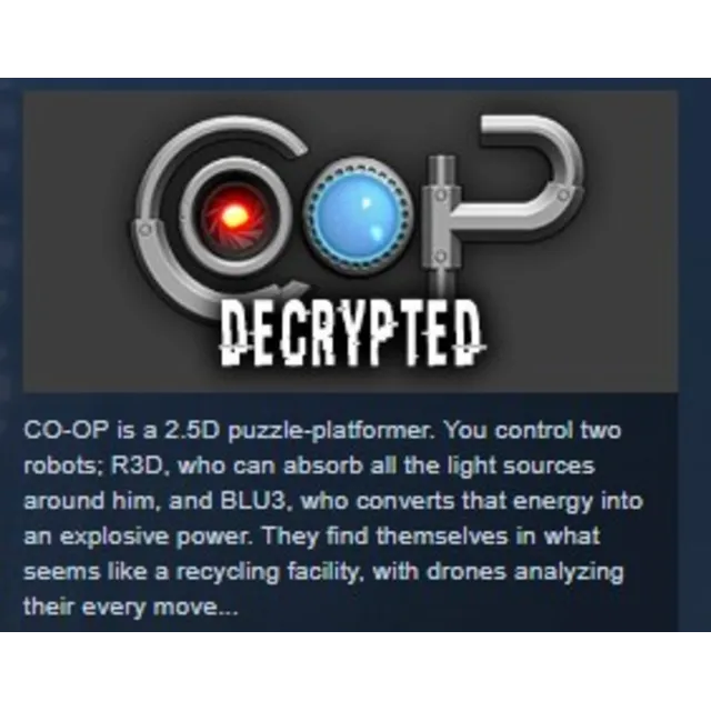 CO-OP : Decrypted STEAM KEY REGION FREE GLOBAL