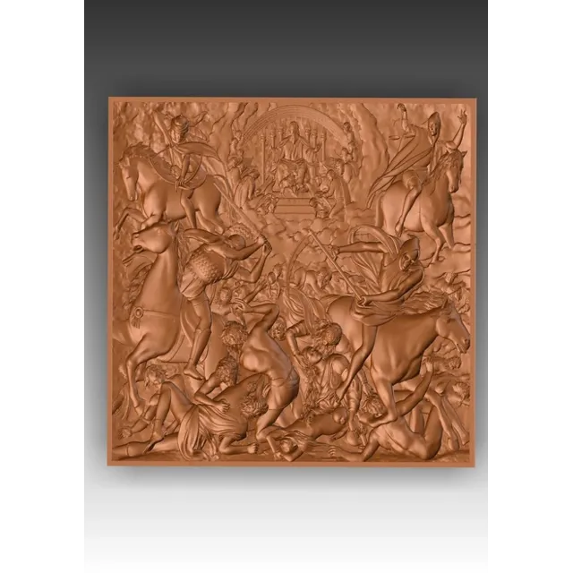 Прямая ссылка на 3d модель  агнец открывает книгу