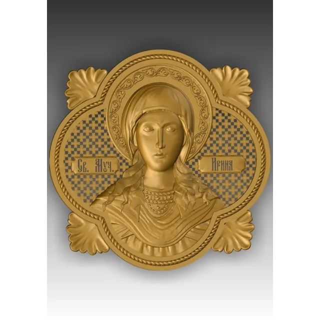 Прямая ссылка на 3d модель  Св.Ирина