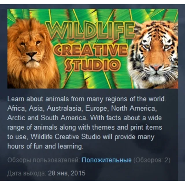 Wildlife Creative Studio 💎STEAM KEY REGION FREE GLOBAL