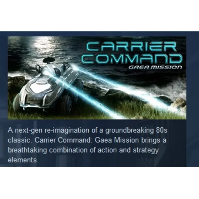 Carrier Command Gaea Mission STEAM KEY REGION FREE