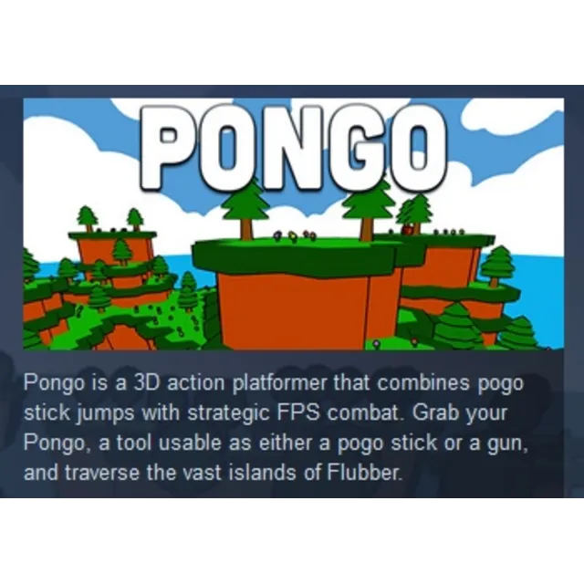 Pongo STEAM KEY REGION GLOBAL+РОССИЯ ЛИЦЕНЗИЯ