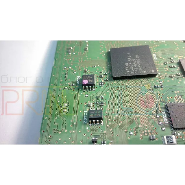 Дамп eeprom Canon MG5540 для сброса ошибки 5B00