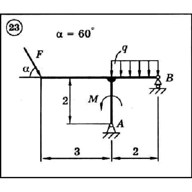Решение задачи С2 вариант 23 (С2-23) - Диевский В.А.