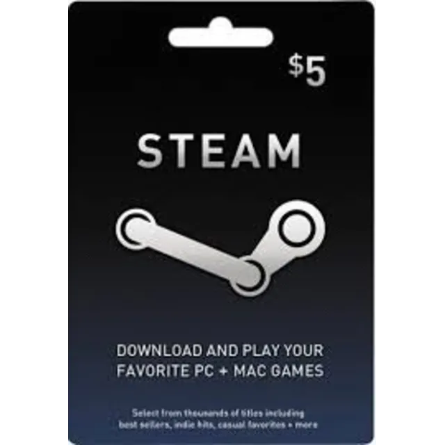 STEAM WALLET GIFT CARD $5 USD=40HK$ | GLOBAL | 💻СКИДКИ
