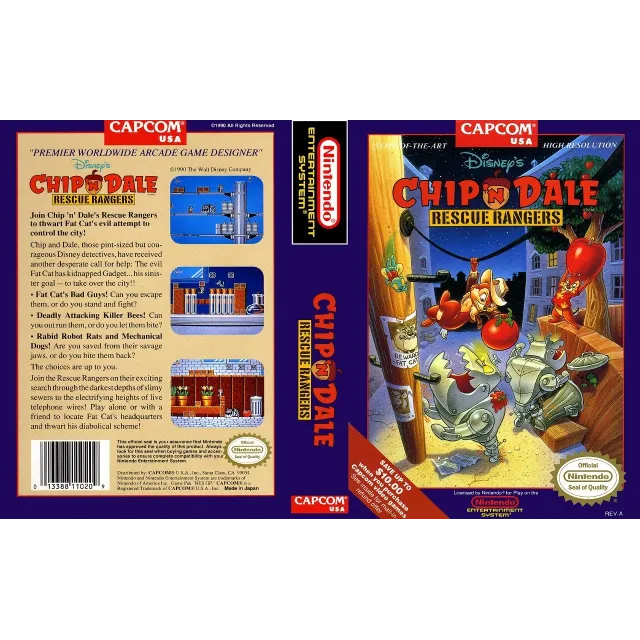 Chip n Dale Rescue Rangers (PDF+GPX табы для гитары)