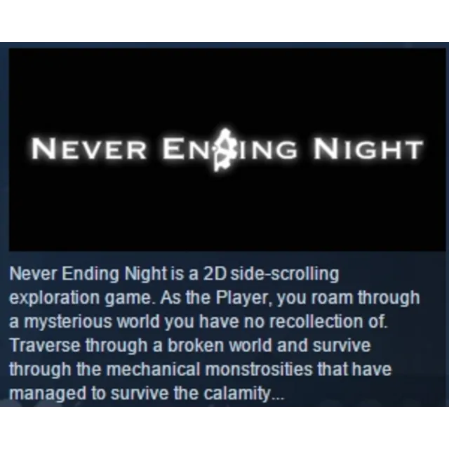 Never Ending Night STEAM KEY REGION GLOBAL+РОССИЯ ЛИЦЕНЗИЯ
