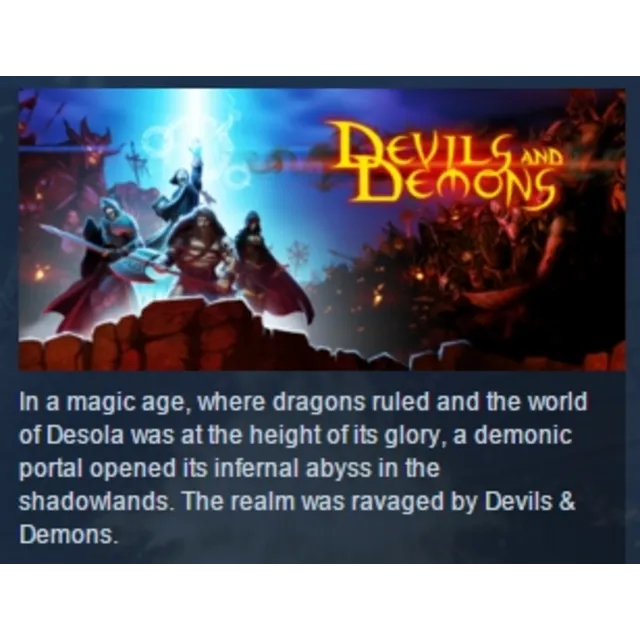Devils &amp; Demons 💎STEAM KEY РФ+СНГ СТИМ КЛЮЧ ЛИЦЕНЗИЯ