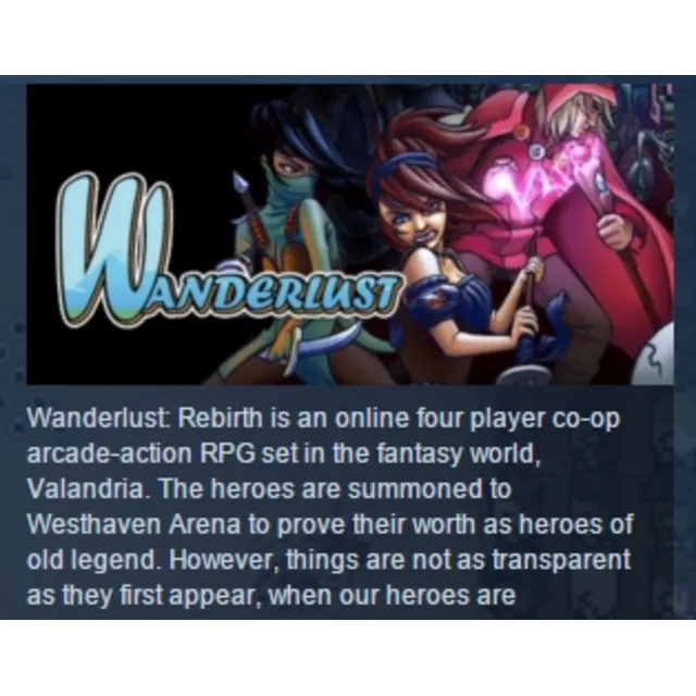 Wanderlust: Rebirth STEAM KEY REGION GLOBAL+РОССИЯ ЛИЦЕНЗИЯ