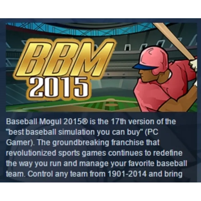 Baseball Mogul 2015 STEAM KEY REGION FREE GLOBAL