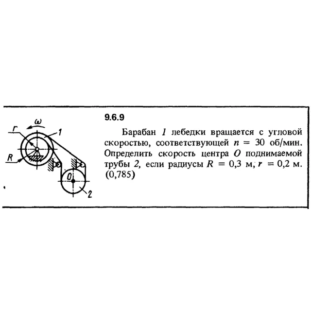 Решение задачи 9.6.9 из сборника Кепе О.Е. 1989 года
