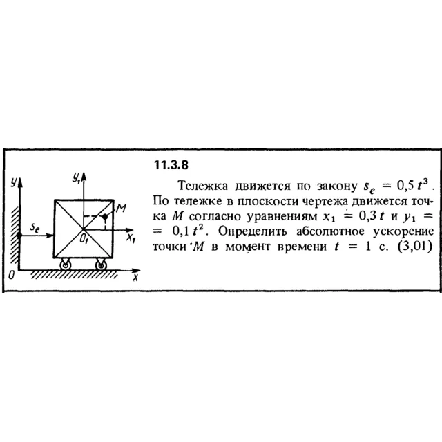 Решение задачи 11.3.8 из сборника Кепе О.Е. 1989 года