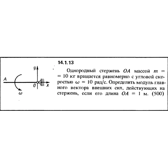 Решение задачи 14.1.13 из сборника Кепе О.Е. 1989 года