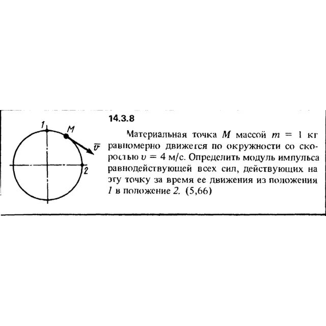 Решение задачи 14.3.8 из сборника Кепе О.Е. 1989 года