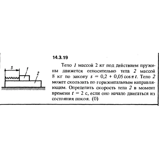 Решение задачи 14.3.19 из сборника Кепе О.Е. 1989 года
