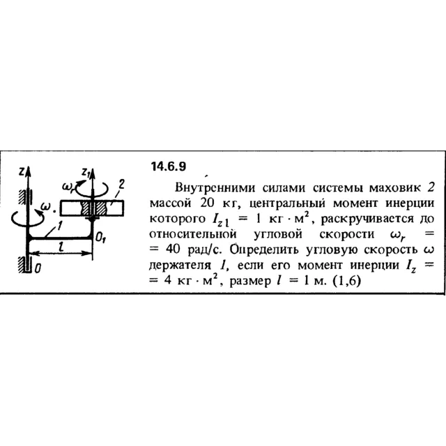 Решение задачи 14.6.9 из сборника Кепе О.Е. 1989 года