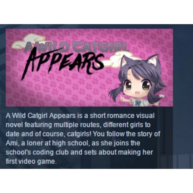 A Wild Catgirl Appears! STEAM KEY REGION FREE GLOBAL