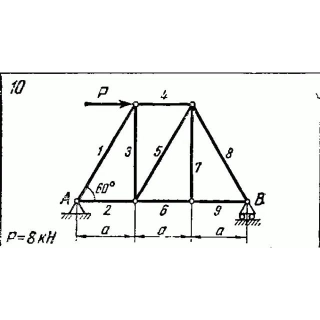 C1 Варинат 10 (C1 В10) термех задачник Яблонский 1978г