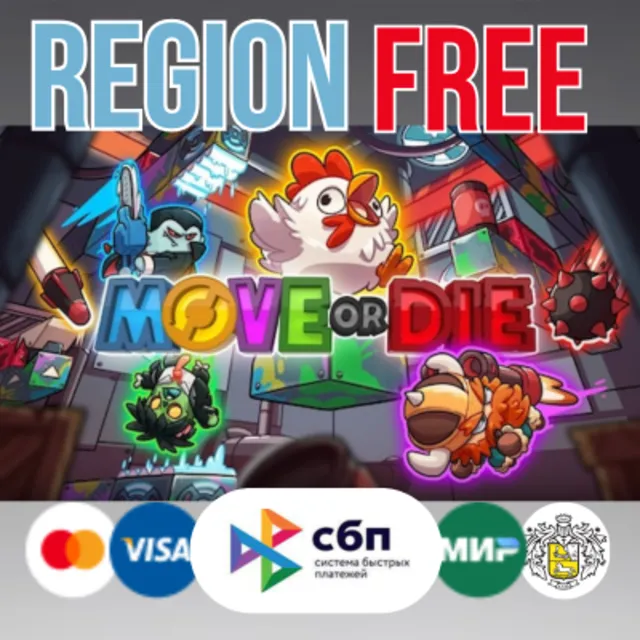 ✅Move or Die - STEAM Gift ⚡️РОССИЯ | СНГ + ВСЕ СТРАНЫ • REGION FREE